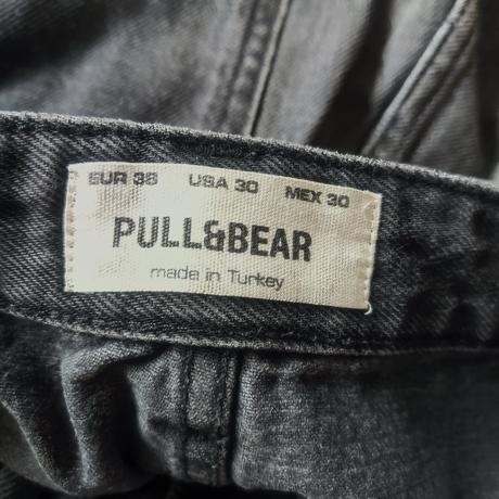 Chlapecké klučičí baggy rifle kalhoty vel. 38, pull&bear,38