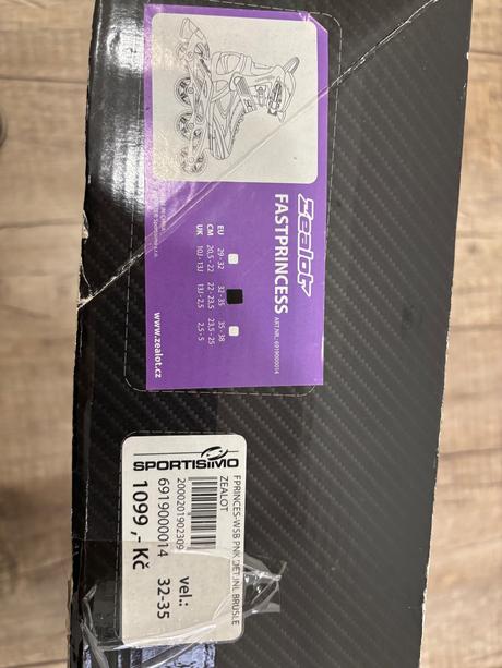 Dívčí in-line brusle,