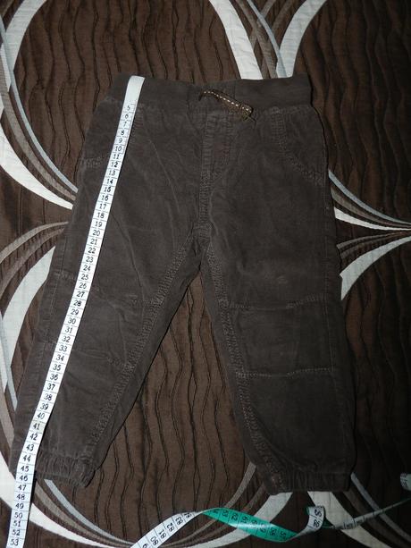 Kalhoty zateplené hnědé, lupilu,86