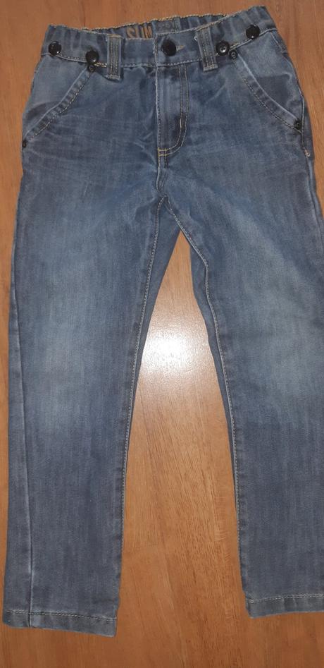 Slim džíny vel. 116, 116