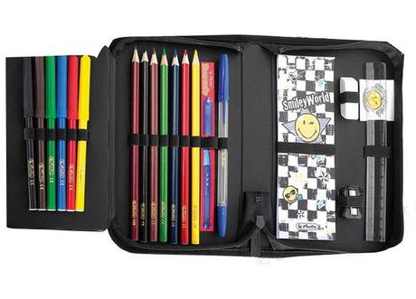 Školní penál herlitz vybavený, 