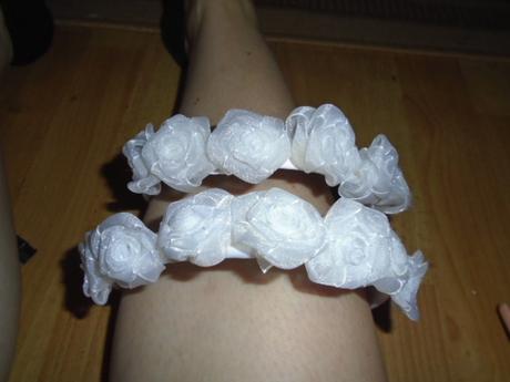 Čelenka svatba družička 2ks,