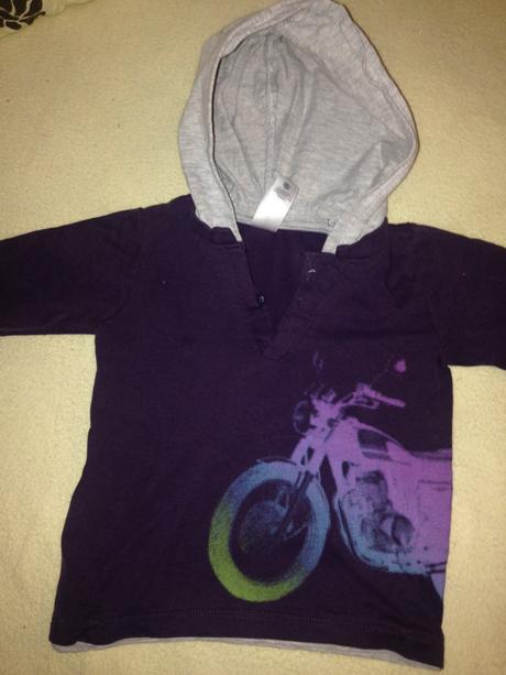 Dívčí halenka motorka, c&a,80