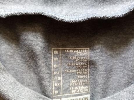 Triko, decathlon,158