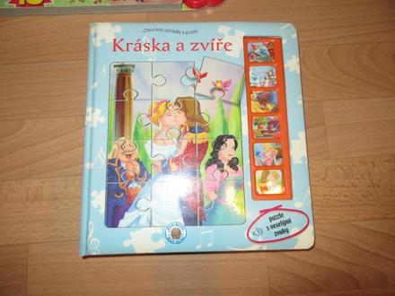 Knížka puzzle se zvuky,