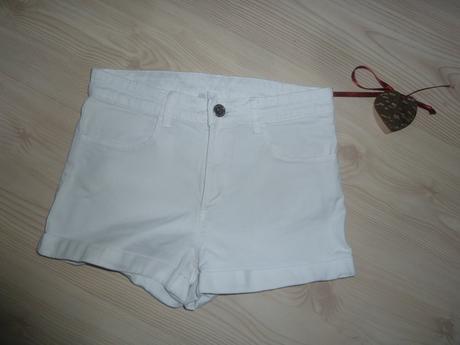Riflové kraťasy, h&m,152