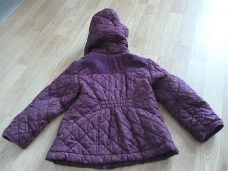 Prošívaná bunda tu 3-4 puntíkatá, tu,104