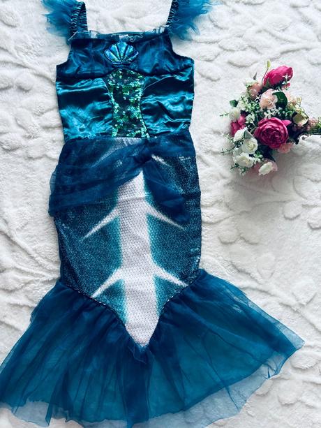 K5/ kostým mořská panna- v.5/6 let, 