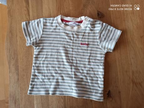 Pruhované tričko, h&m,74