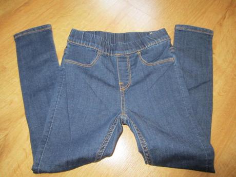  džínové legíny, džegíny, h&m,104