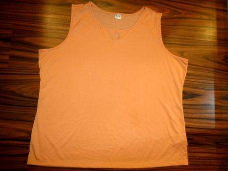Pěkný letní oranžový top, 52