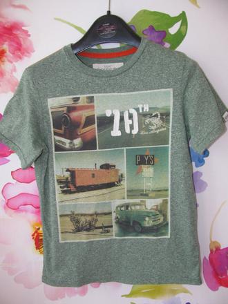 Dětské barevné tričko, střik h&m, h&m,128