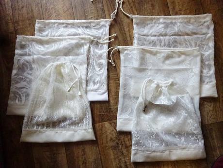 Pytlíky dárkové, na potraviny či skladování 7 ks,