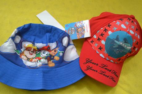 Kšiltovka patrola a klobouček  letadlo,3-6 let, nickelodeon,104 / 110 / 116 / 122