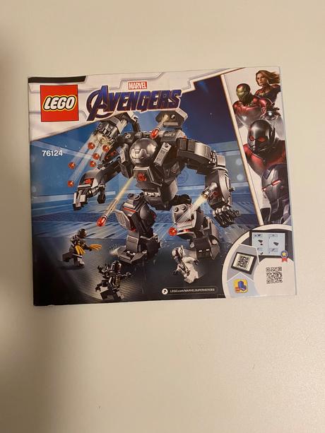 Lego avengers set 76124,