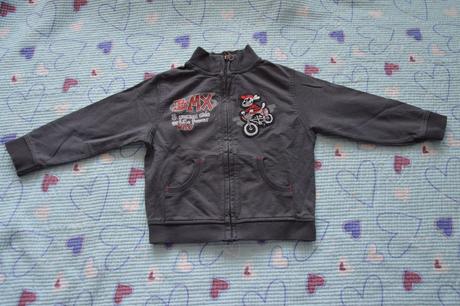 Šedá mikina bmx, zn. wenice, wenice,92