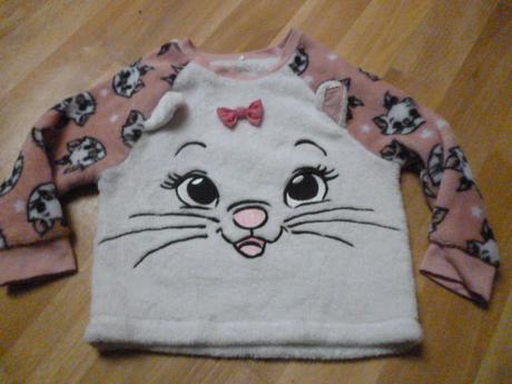 Hunatá mikina kočička vel. 2-3, george,98