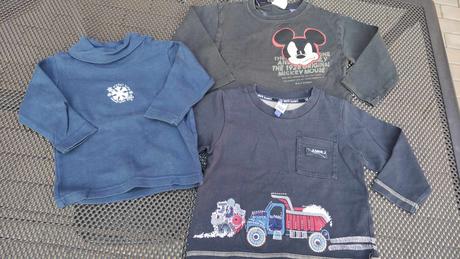 Trika dl.rukávek chlapec 3x vel.62/68-74, impidimpi,62