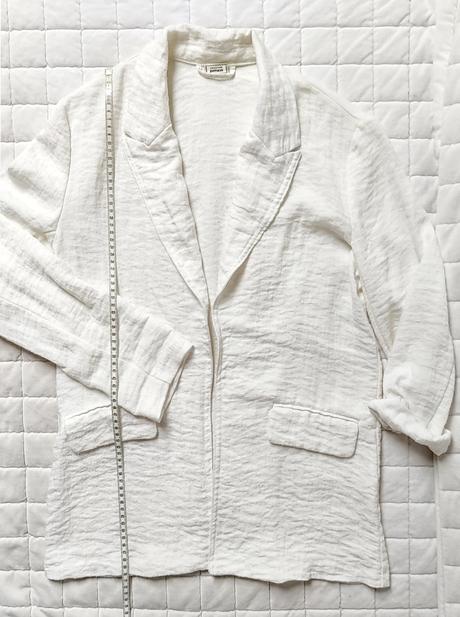 Bílé ležérní letní sako, pimkie,s