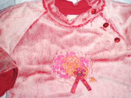 Měňavá teploučká chlupatková mikina, 92