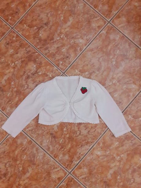 Dívčí svetříkové bolerko zn.matalan v.86, matalan,86