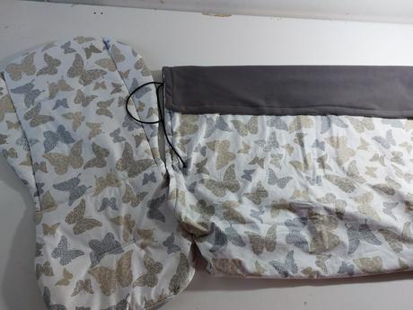 Bavlněný set do kočárku deka + vložka, 