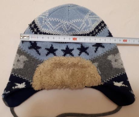 Dětská zimní čepička, vel.62/68, zn.h&m, h&m,62