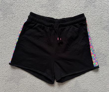 Kraťasy glitr hm, vel. 134/140, h&m,134