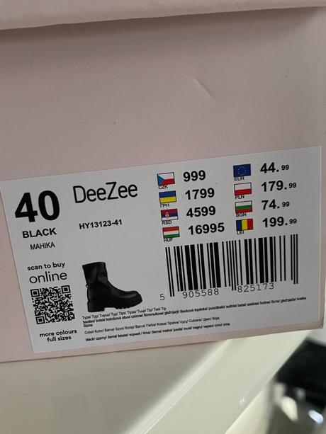 Zimní obuv deezee, vel. 40, 40