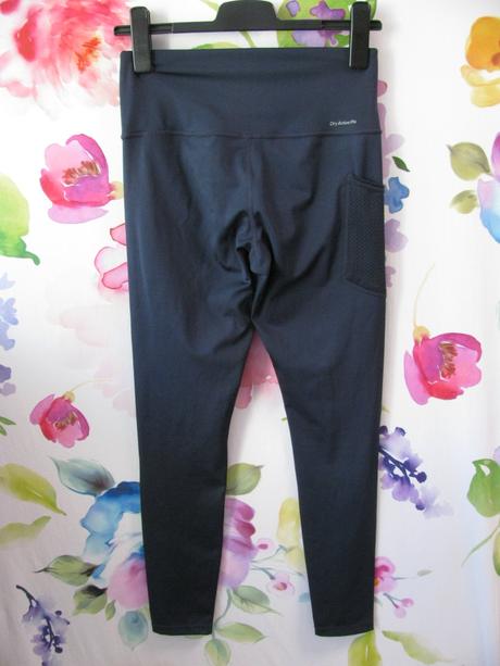 Tmavě modré elastické legíny essentials, s