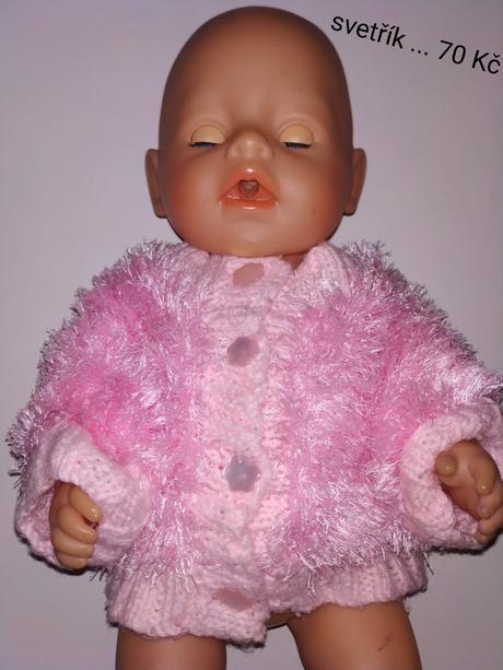 Oblečení na panenku,