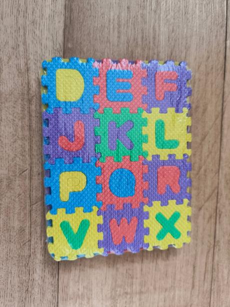 Pěnové puzzle abeceda,
