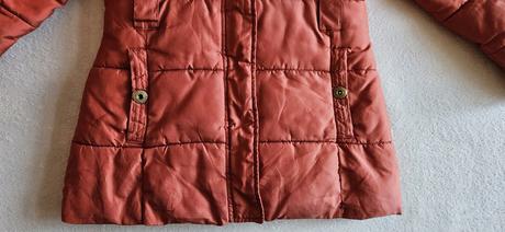 Dívčí zimní bunda, bundička, vel.134, c&a, c&a,134