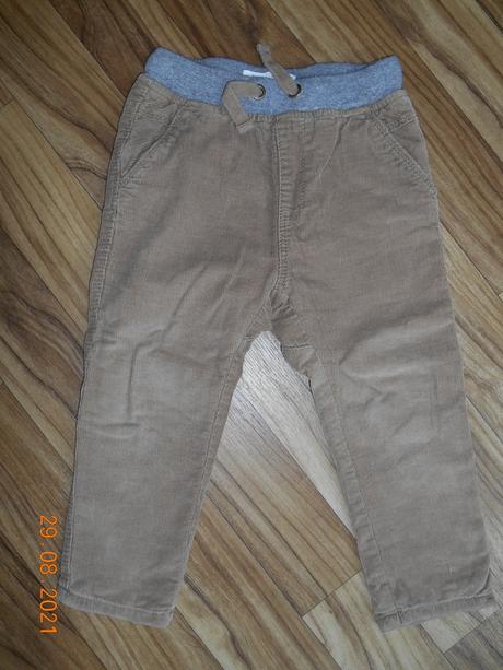 Manšestrové kalhoty, zara,98