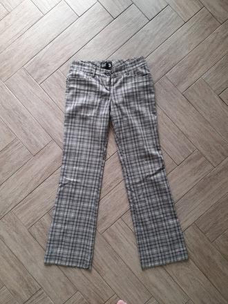 Kárované kalhoty vel. s, s