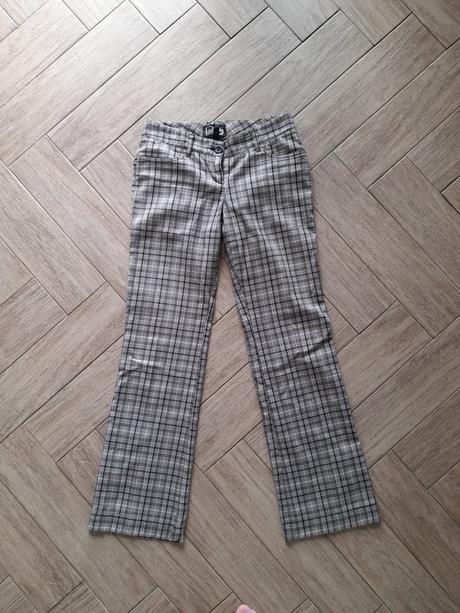 Kárované kalhoty vel. s, s