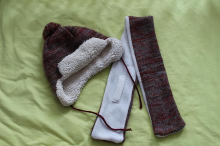 Sada čepice a šály, c&a,86