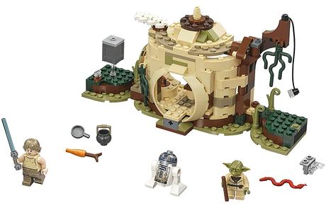 Lego star wars 75208 chýše mistra yody, 