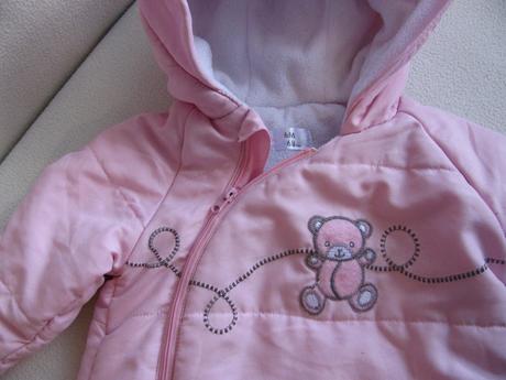 Kojenecká zimní kombinéza, 68