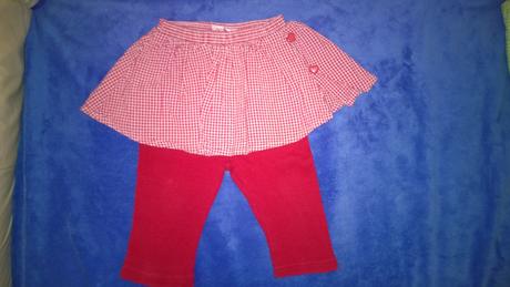 Třičtvrťáky se sukní, vel 18 měs. (86/92), 86