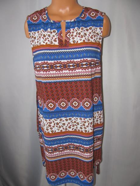 Dámské lehké barevné letní šaty-peacocks, 40