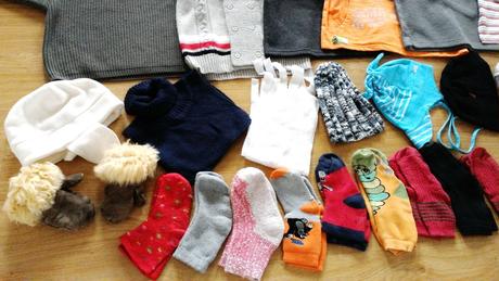 Balík mix věcí na kluka od vel.98-116 jaro/podzim, 86–98