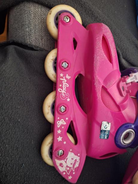 Dívčí kolečkové brusle oxelo. vel.32-34, 32