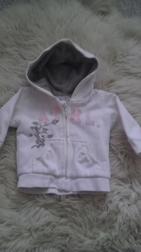 Mikina s chlupatkou, h&m,68