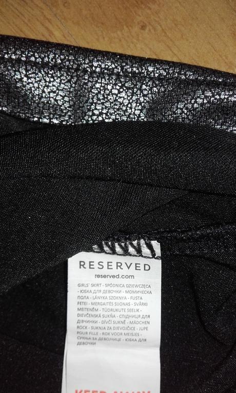 Striebristá suknička, reserved,110