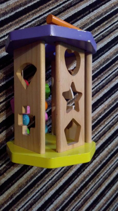 Dřevěná vkládačka, 