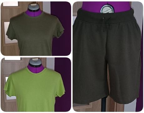 Set triček a šortky vel. 164, xs, s, 158–170