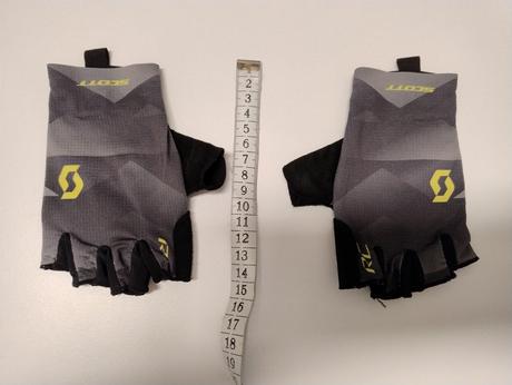 Dětské krátké cyklistické rukavice scott vel. l, scott,140