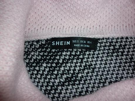 Parádní pončo shein, s