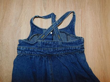 Džínové šatičky-šatovka, 110